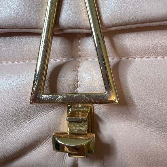 Topshop Baby Pink Quilted Handbag - Picture 5 of 12